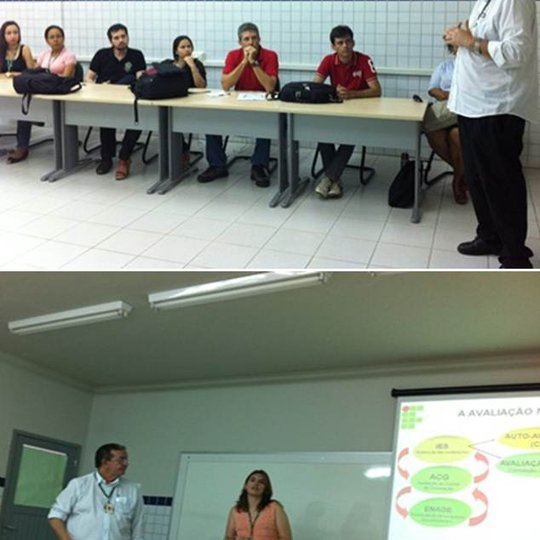 #39795 Câmpus Nova Cruz recebe visita da CPA - Comissão Própria de avaliação