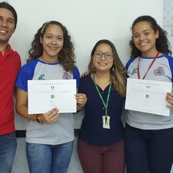 #39811 Alunos do Campus Nova Cruz são premiados na Etapa Estadual da 5ª Olimpíada GeoBrasil 2019