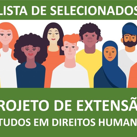 #39939 Projeto Círculos de Estudos em Direitos Humanos divulga listagem dos selecionados.
