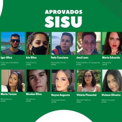 #39955 Estudantes do IFRN Nova Cruz se destacam em aprovações pelo SiSU
