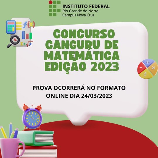 #40045 Aberta inscrições para participar do Concurso Canguru de Matemática edição 2023