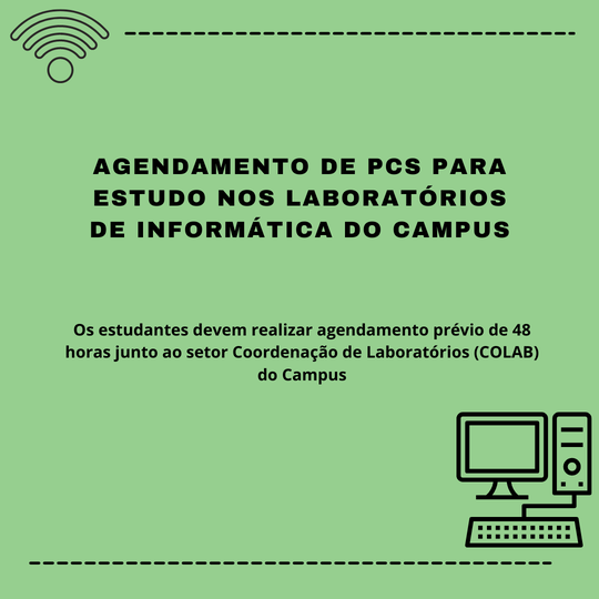 #40073 Agendamento de PCs para estudo nos laboratórios de Informática do Campus