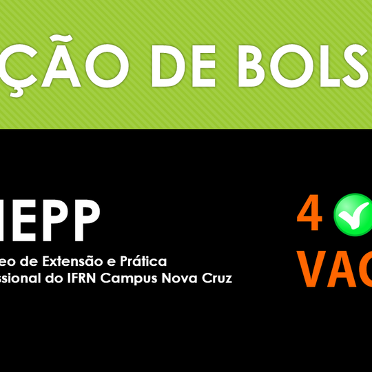 #40248 NEPP abre seleção para bolsistas