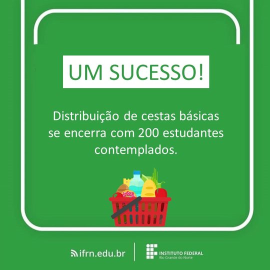#40258 Entrega de Cestas Básicas Concluída