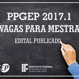 #40471 Publicado edital para seleção de alunos para o Mestrado em Educação Profissional