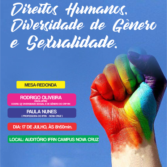 #40545 Campus promoverá mesa-redonda sobre "Direitos humanos, diversidade de gênero e sexualidade"
