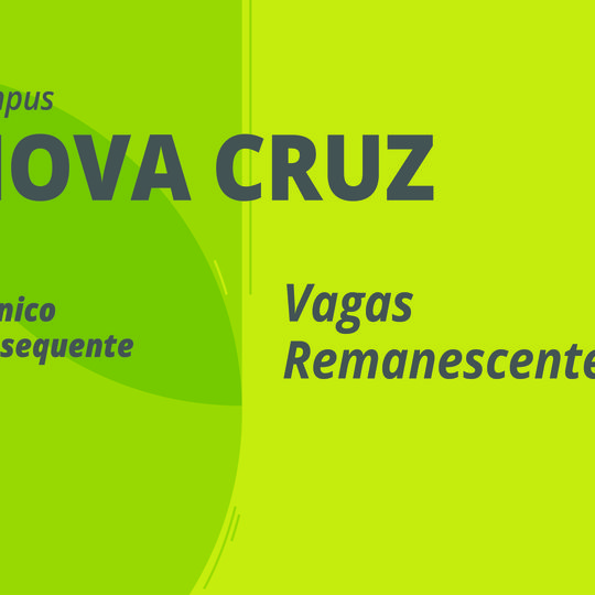 #40555 Divulgado resultado para preenchimento de vagas remanescentes