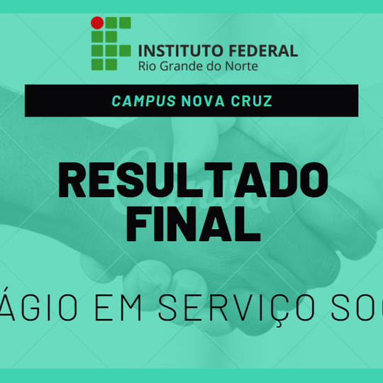 #40637 Resultado Final - Estágio em Serviço Social