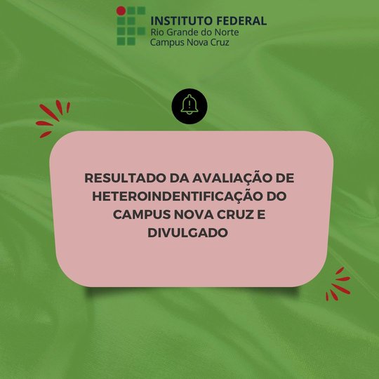 #40694 Resultado final do processo de heteroidentificação 2023 é divulgado 