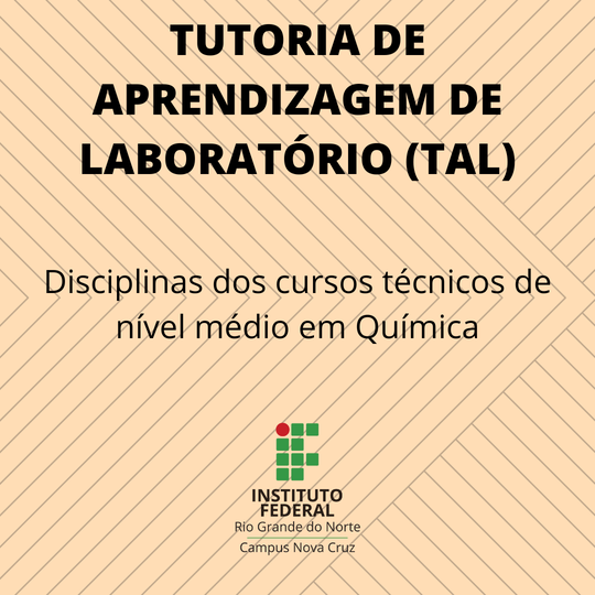 #40729 TUTORIA DE APRENDIZAGEM DE LABORATÓRIO (TAL)