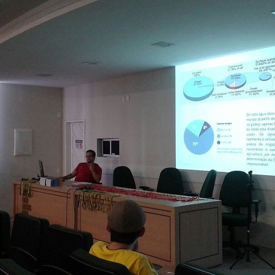 #41022 Professor do Campus ministra palestra em cerimônia de entrega de premiações
