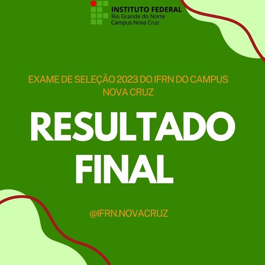 #41066 Campus Nova Cruz aprova 21 novos estudantes em Exame de Seleção 2023