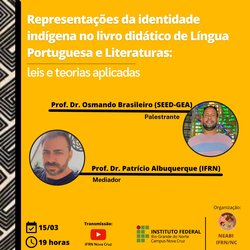 #41069 Representações da identidade indígena no livro didático de Língua Portuguesa e Literaturas: leis e teorias aplicadas