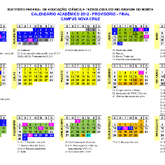 #41242 Proposta de calendário acadêmico 2012  para consulta