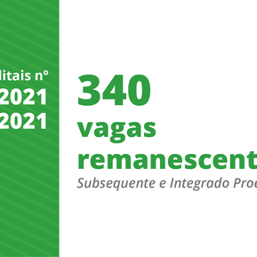 #41333 IFRN divulga 340 vagas remanescentes em cursos técnicos