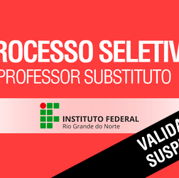 #41370 Suspensos prazos de validade de processos seletivos
