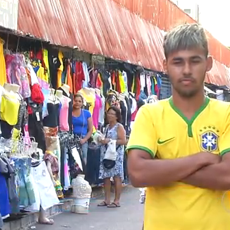 #41430 Emissora local exibe matéria com estudante do Campus sósia de Neymar