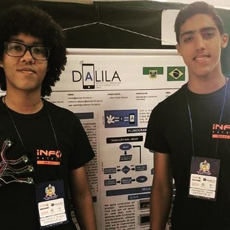#41741 Com projeto voltado para surdos, dupla ganha credencial para evento no México