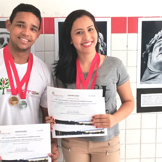 #41981 Alunos do Campus conquistam prêmios e credenciamentos na Secitex