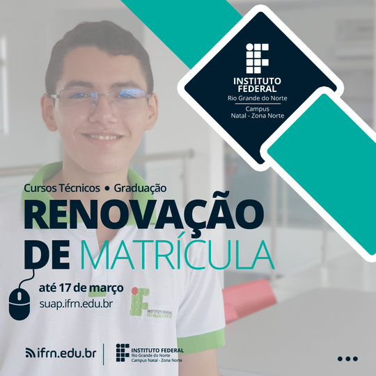 #42363 Período para renovação de matrícula termina nesta sexta-feira (17)