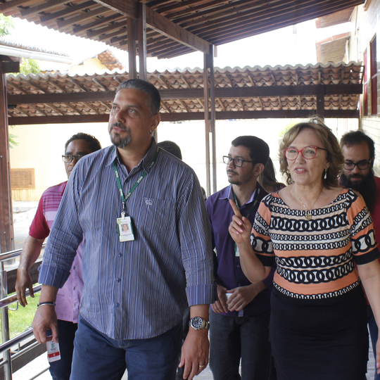 #42392 Campus recebe visita da deputada federal Zenaide Maia