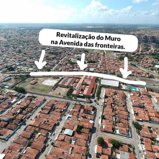 #42393 Projeto busca artistas locais para pintura e grafite de muro da escola