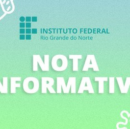 #43048 IFRN emite nota informativa com orientações à comunidade acadêmica