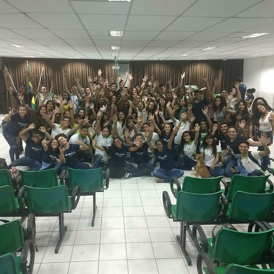 #4323 Alunos novatos são recebidos pelos veteranos do curso de Meio Ambiente