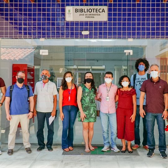 #43318 Campus recebe visita do reitor do IFRN e da vereadora Divaneide Basílio