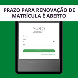 #43335 Aberto nesta terça-feira (18) período para renovação de matrícula