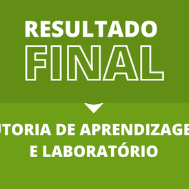#43395 Divulgado resultado do Programa de Tutoria de Aprendizagem e Laboratório