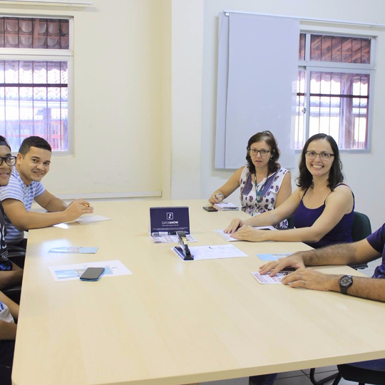 #43426 Projeto Agência Web Escolar recebe visita de representante da UERN