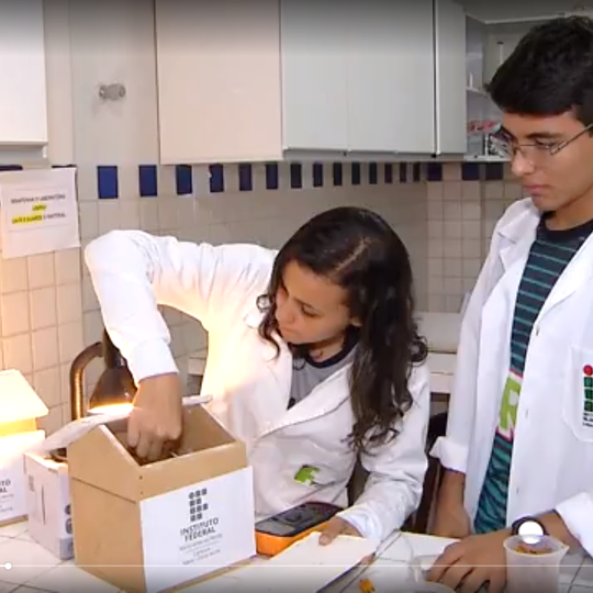 #43463 Alunos do Campus são destaque em matéria de telejornal da InterTV Cabugi