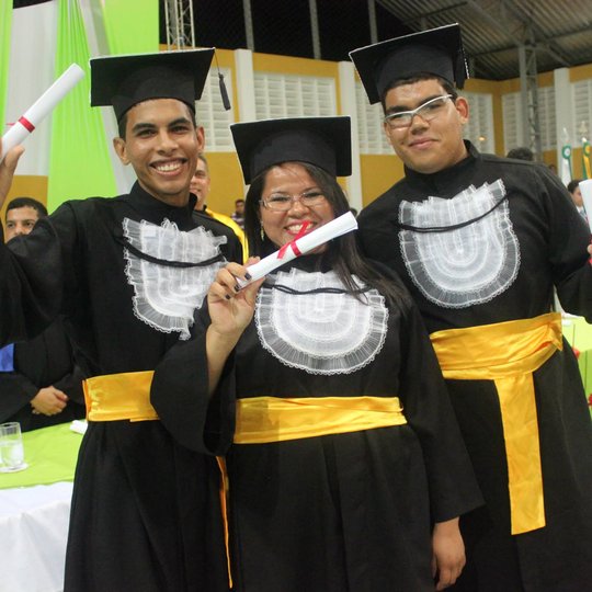 #43486 Com ginásio lotado, Campus forma mais 100 novos técnicos