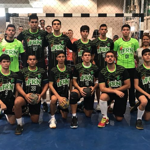 #43555 Com atletas do Campus, IFRN participa dos Jogos dos Institutos Federais