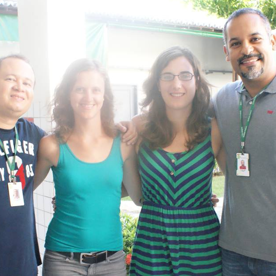 #43618 Campus recebe visita de intercambistas norteamericanas