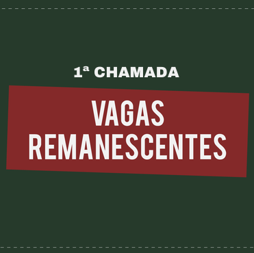 #43650 Divulgada chamada para vagas em curso técnico de nível médio na modalidade EJA