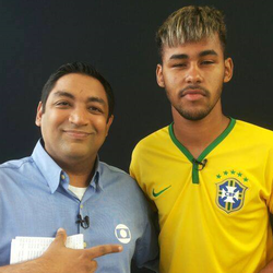 #43655 Aluno do Campus vence concurso nacional como melhor sósia de Neymar