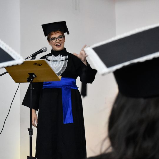 #43719 Concluintes de Licenciatura e Marketing participam de colação de grau