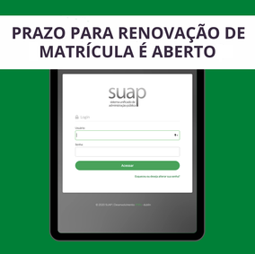 #43763 Secretaria reabre prazo para renovação de matrícula nesta quarta (27)