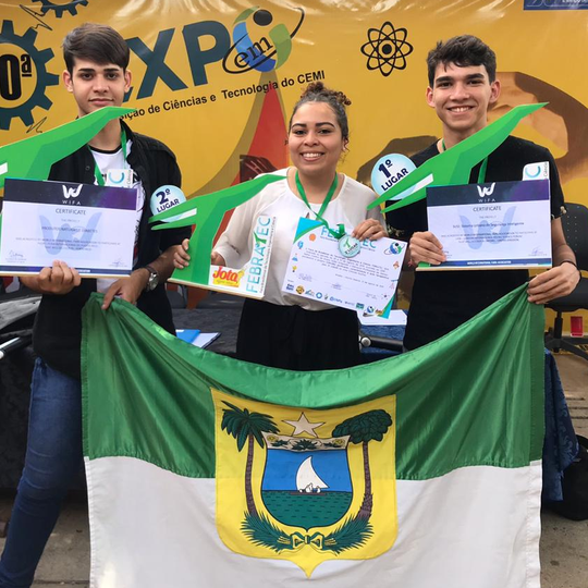 #43770 Delegação do Campus é destaque da Febratec com prêmios e credenciais