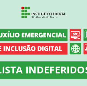 #4378 Serviço Social publica lista com os motivos para o indeferimento nas inscrições nos Auxílios Emergenciais