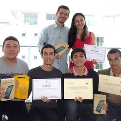 #43811 Alunos de Informática são premiados em congresso em Santa Catarina