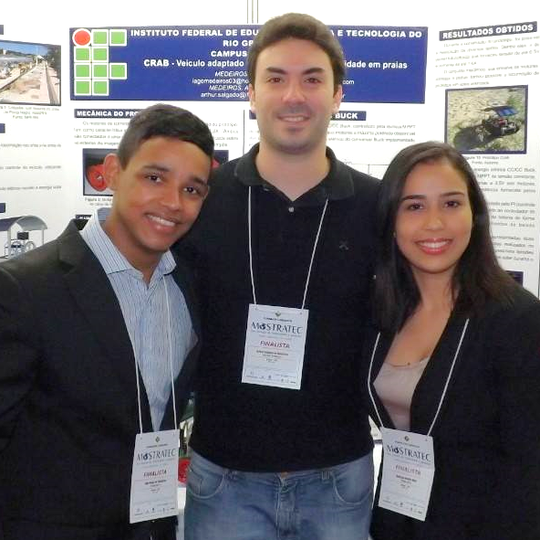 #43940 Alunos de Eletrônica são premiados em mostra científica nacional