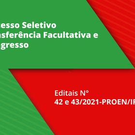 #44001 IFRN abre editais para transferência facultativa e reingresso