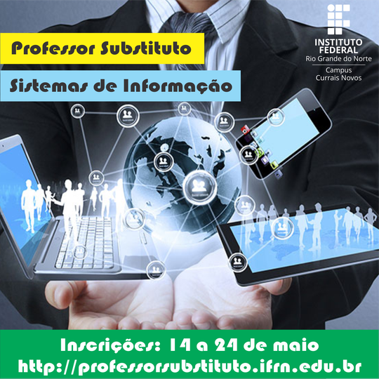 #44113 Campus Currais Novos publica edital para seleção de Professor Substituto