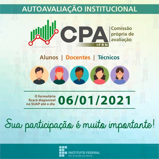 #4412 Iniciado processo de Autoavaliação Institucional 2020