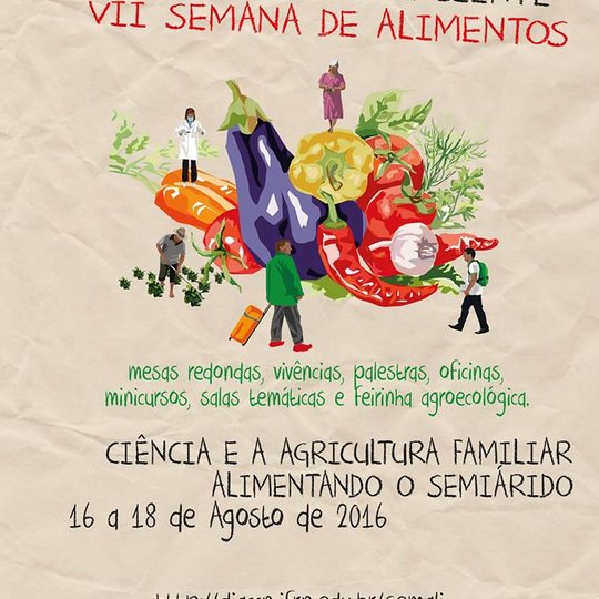 #44138 Campus Currais Novos realiza a III Semana do Meio Ambiente e a VII Semana de Alimentos.