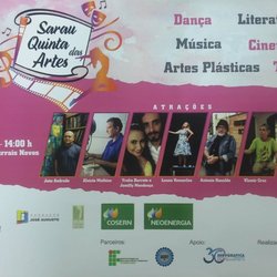 #44306 Sarau Quinta das Artes: Campus Currais Novos sediará evento multicultural