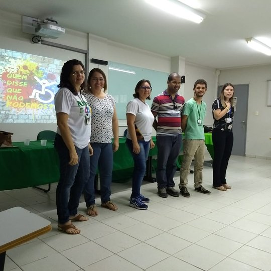 #44591 Estudantes da UFRN apresentam palestra sobre educação inclusiva aos alunos do IFRN Campus Currais Novos
